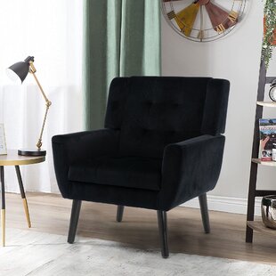 Black and cream discount armchair